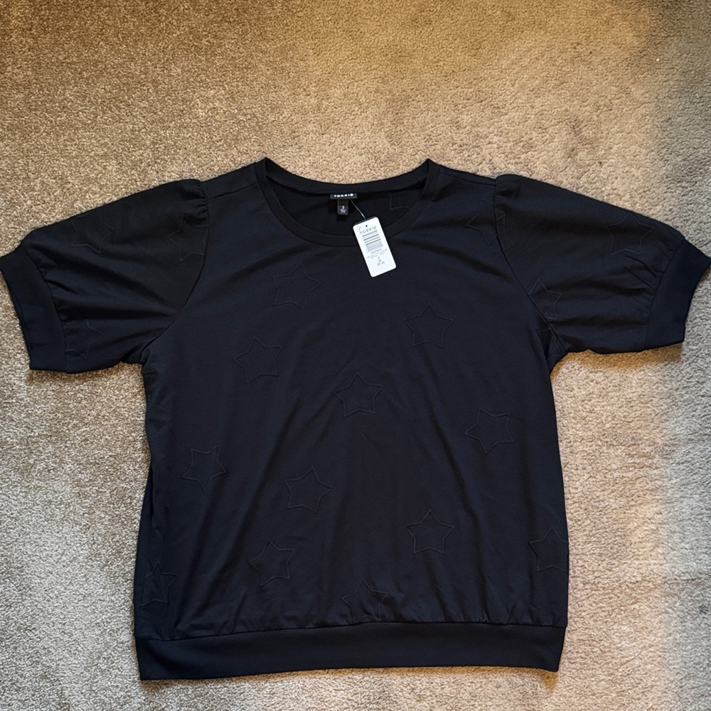 NWT Torrid Short Sleeve Star Tee Size 3 22-24